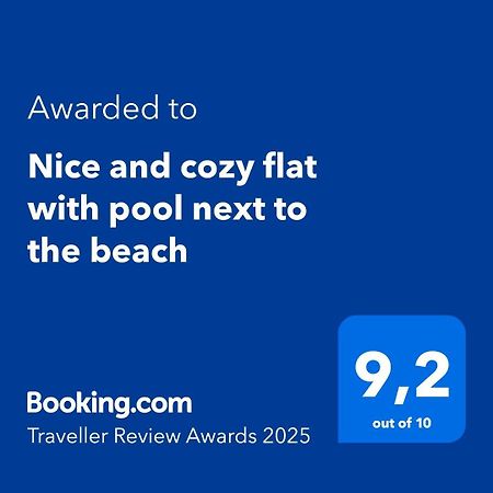 Nice And Cozy Flat With Pool Next To The Beach El Albir Extérieur photo